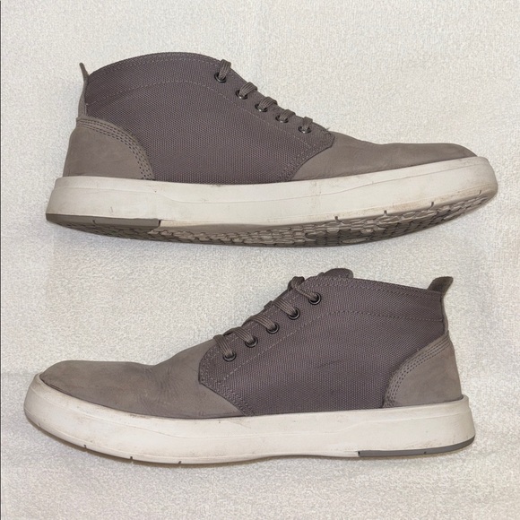 Timberland Davis Men’s Size 11 Fabric Brushed Leather Grey Chukka Boot main image 6